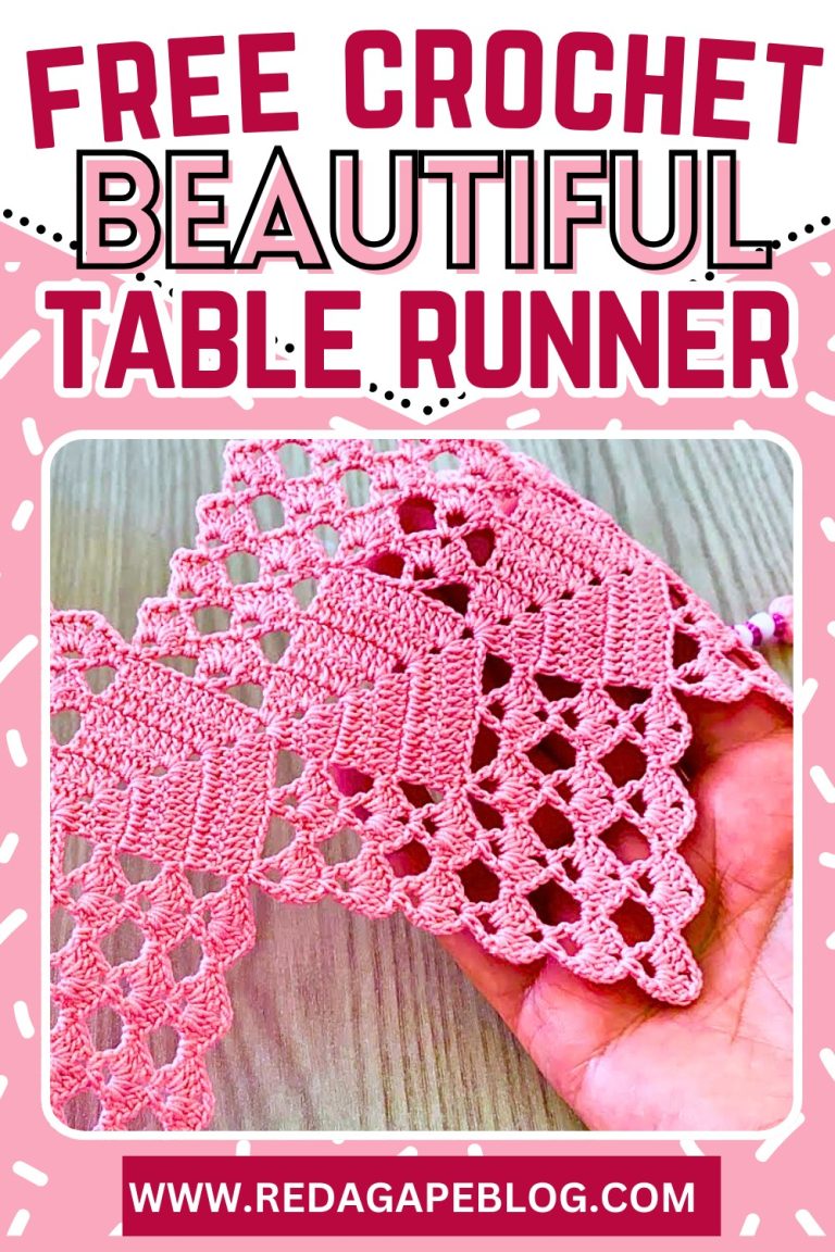 14 Free Crochet Table Runner Patterns For Decoration