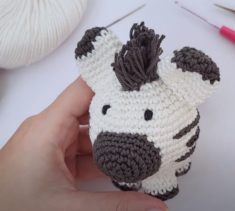 Chubby Zebra Amigurumi