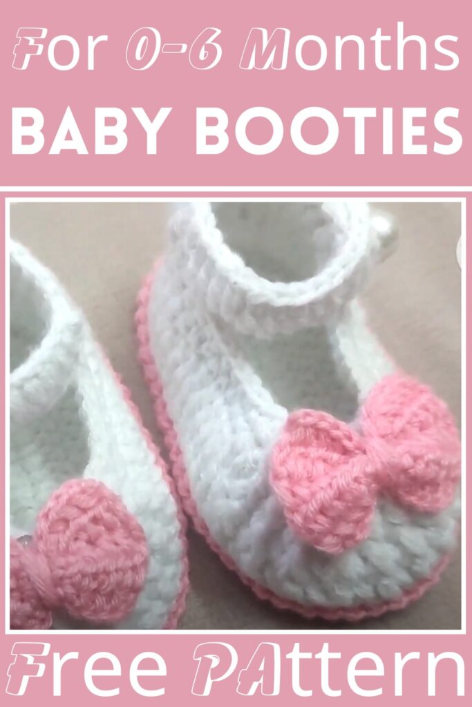 15 Crochet Baby Booties Free Patterns For Beginners + Tutorials!