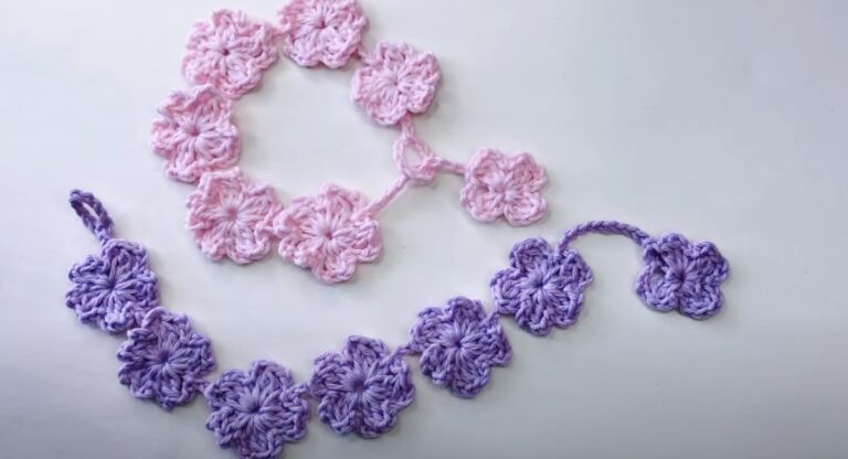 12 Crochet Bracelet Patterns & Quick Tutorials For Beginners