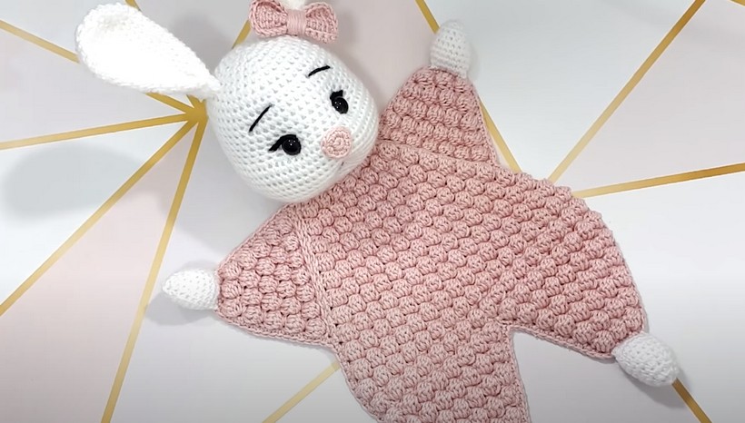 Crochet Bunny Lovey 1