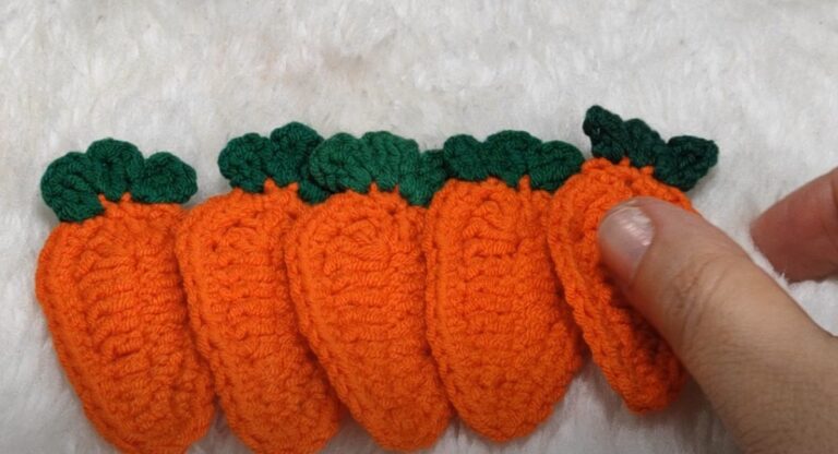 10 Crochet Carrot Patterns For Easter