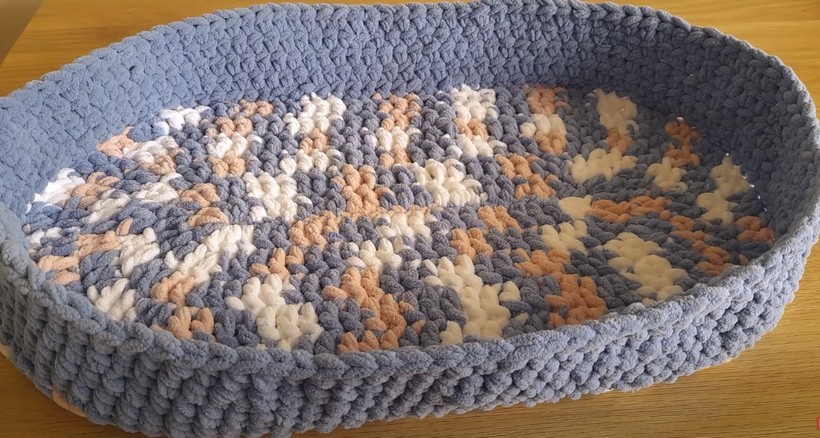 Crochet Cat Bed Step By Step