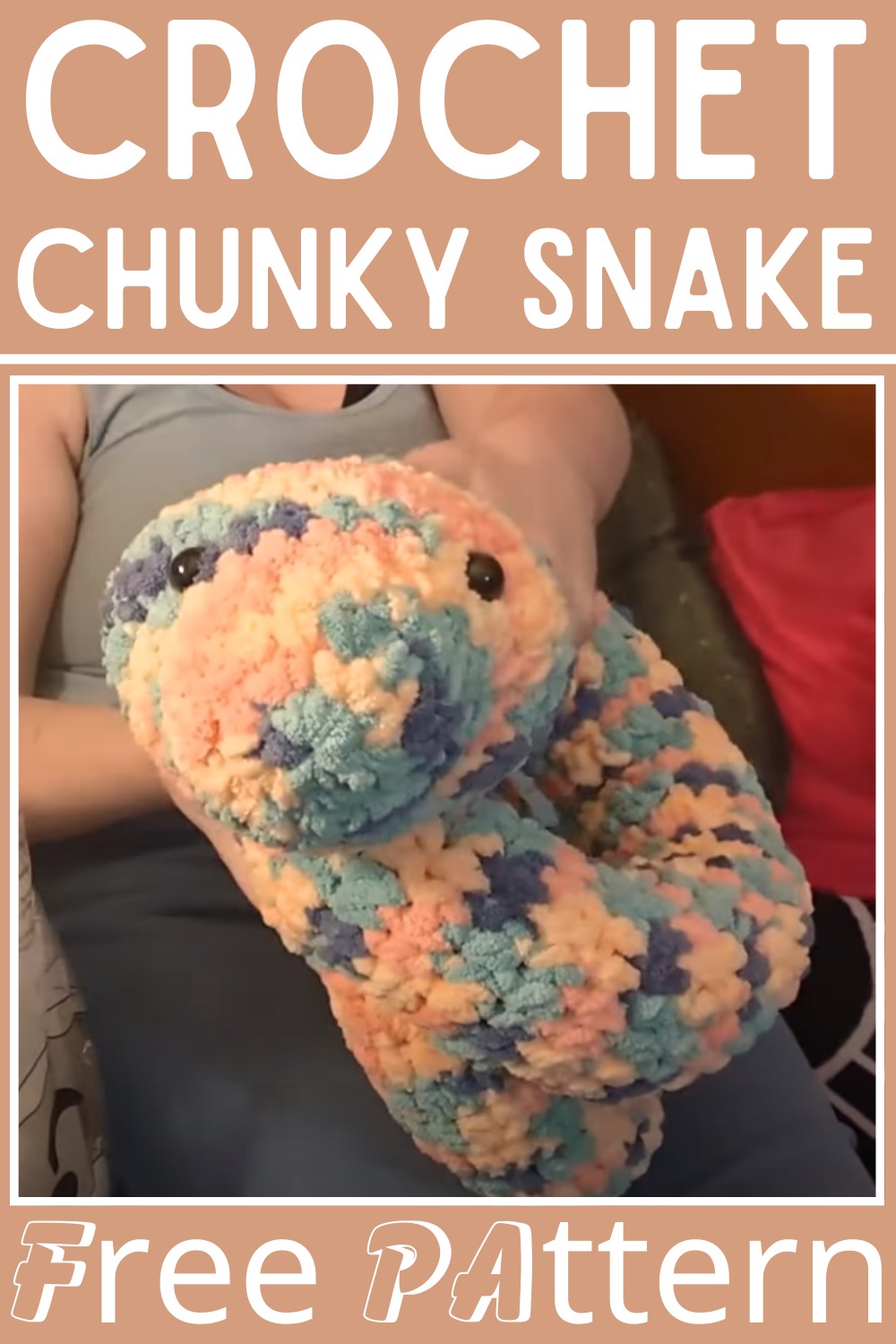 Crochet Chunky Snake