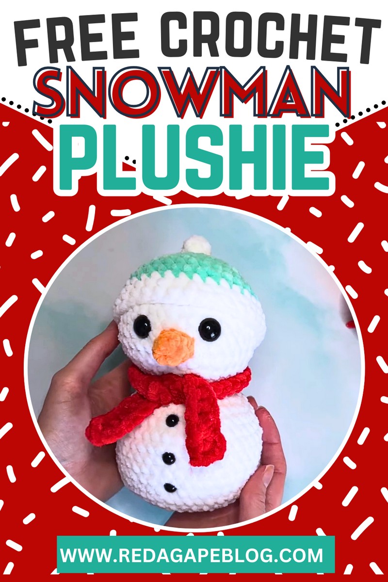Crochet Chunky Snowman