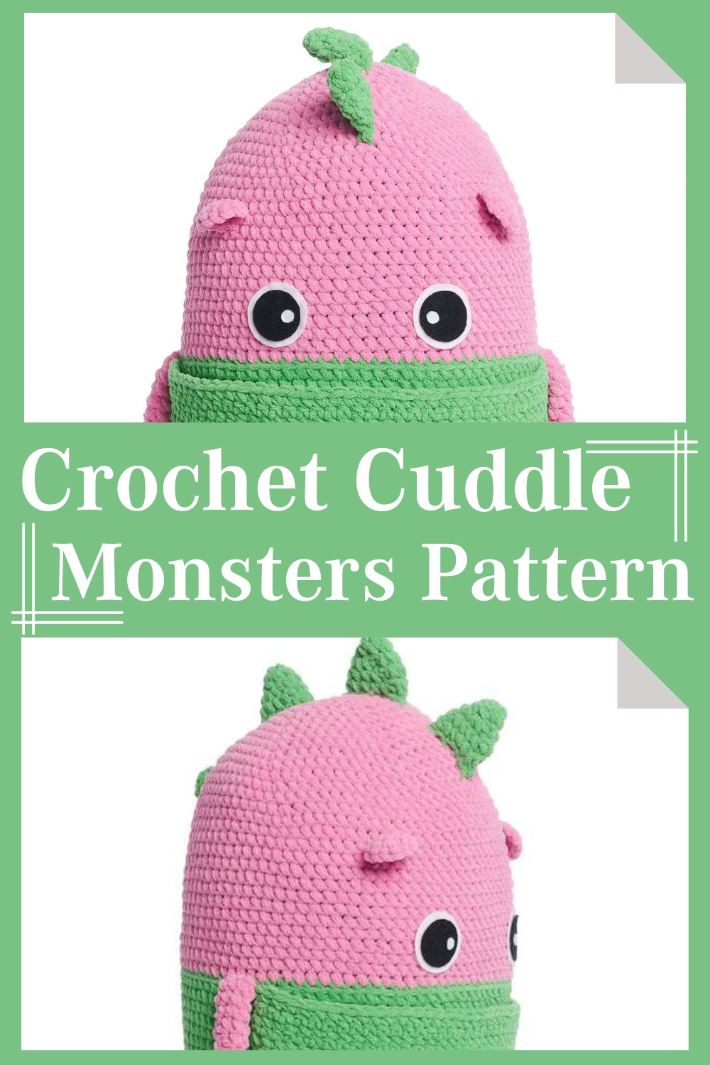 Crochet Cuddle Monsters Pattern