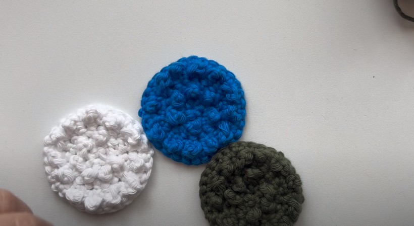 Crochet Face Scrubbies Pattern