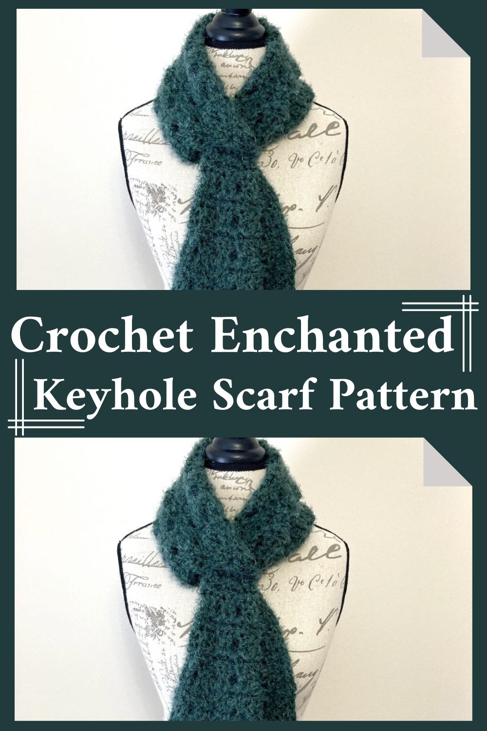 Crochet Keyhole Scarf Pattern Free