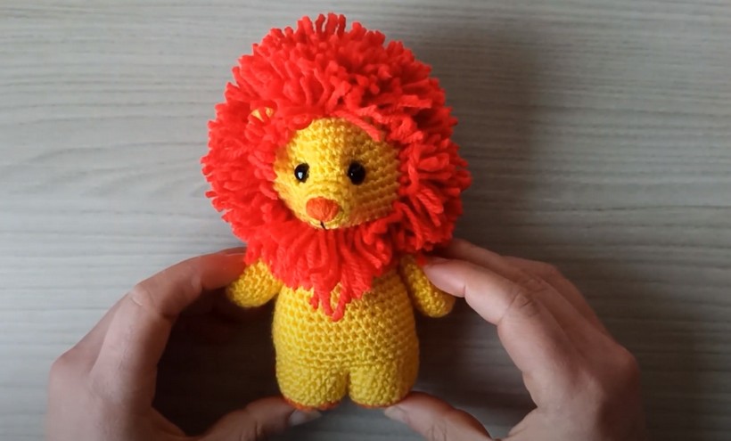 Crochet Lion Amigurumi