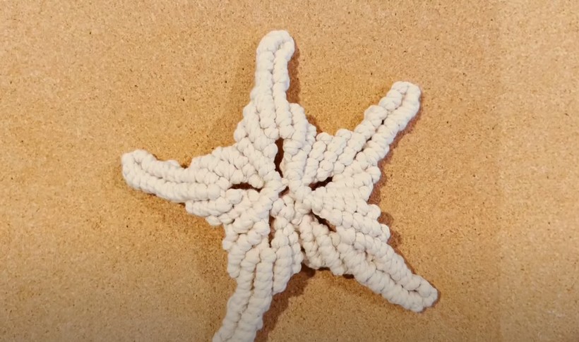Crochet Macrame Starfish
