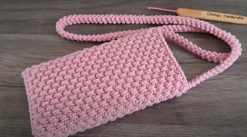 Crochet Neck Phone Bag