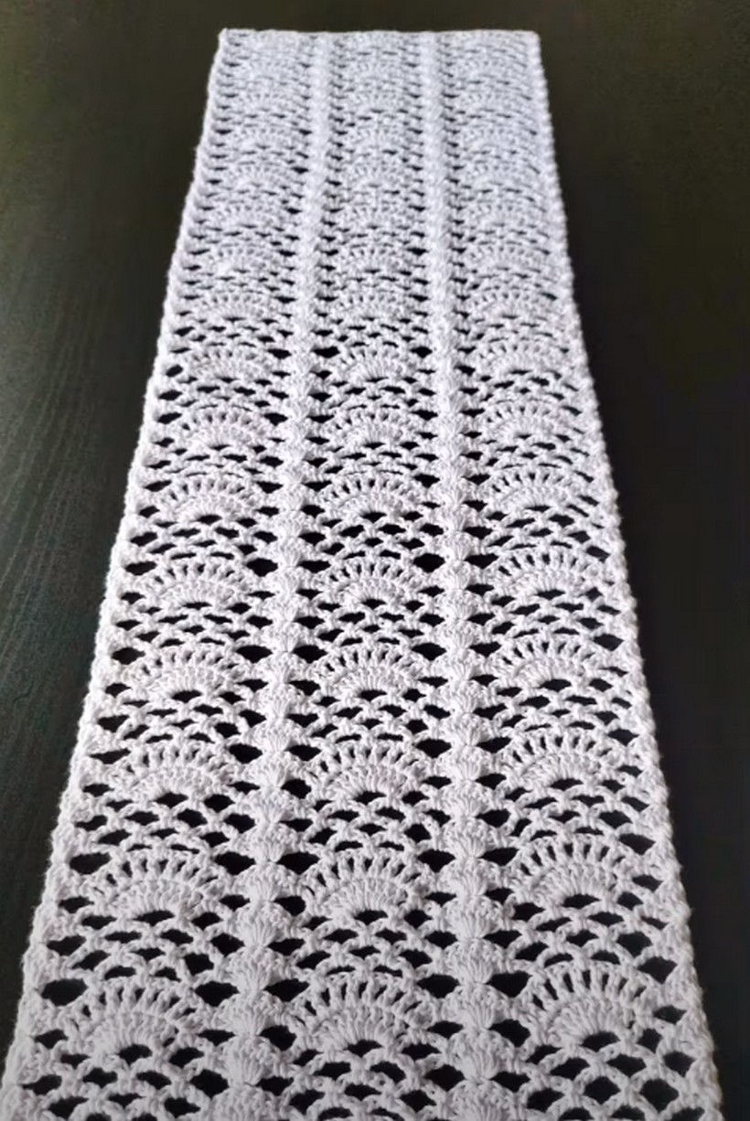 Crochet Pattern Table Runner