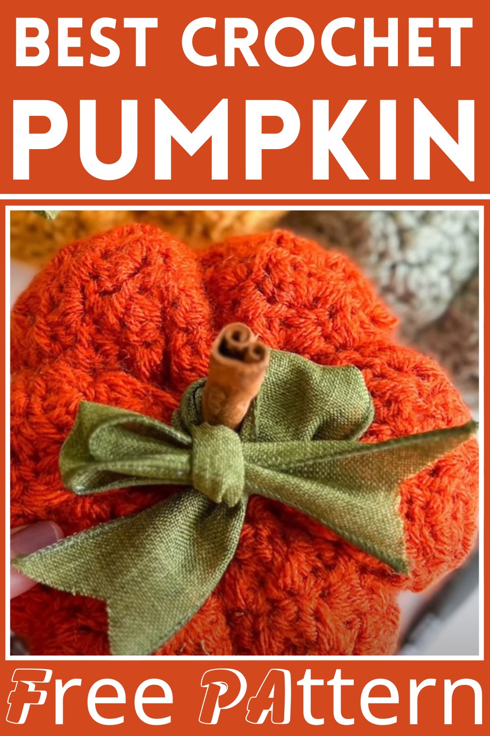 Crochet Pumpkin Pattern Free