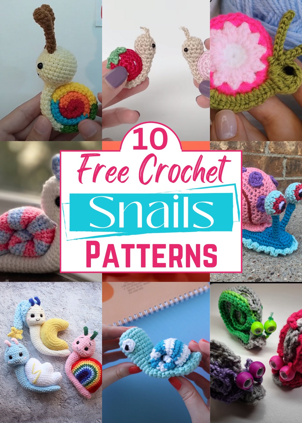 Crochet Snails Patterns