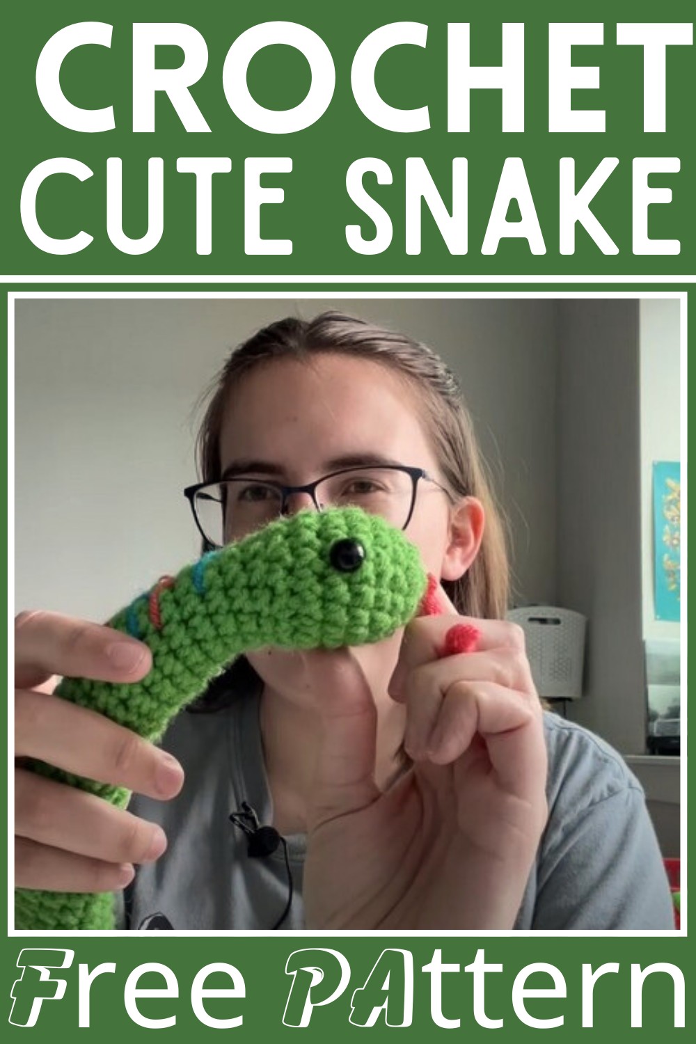 Crochet Snake Free Pattern
