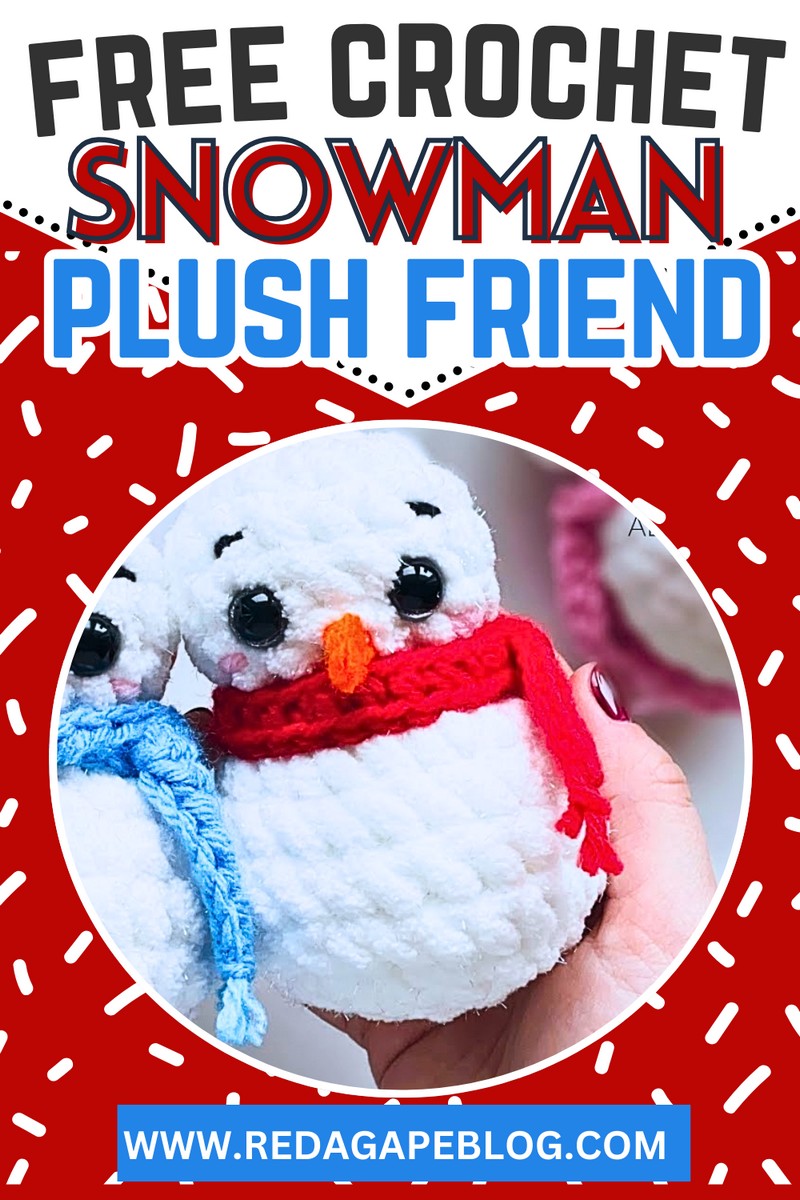 Crochet Snowman Friends