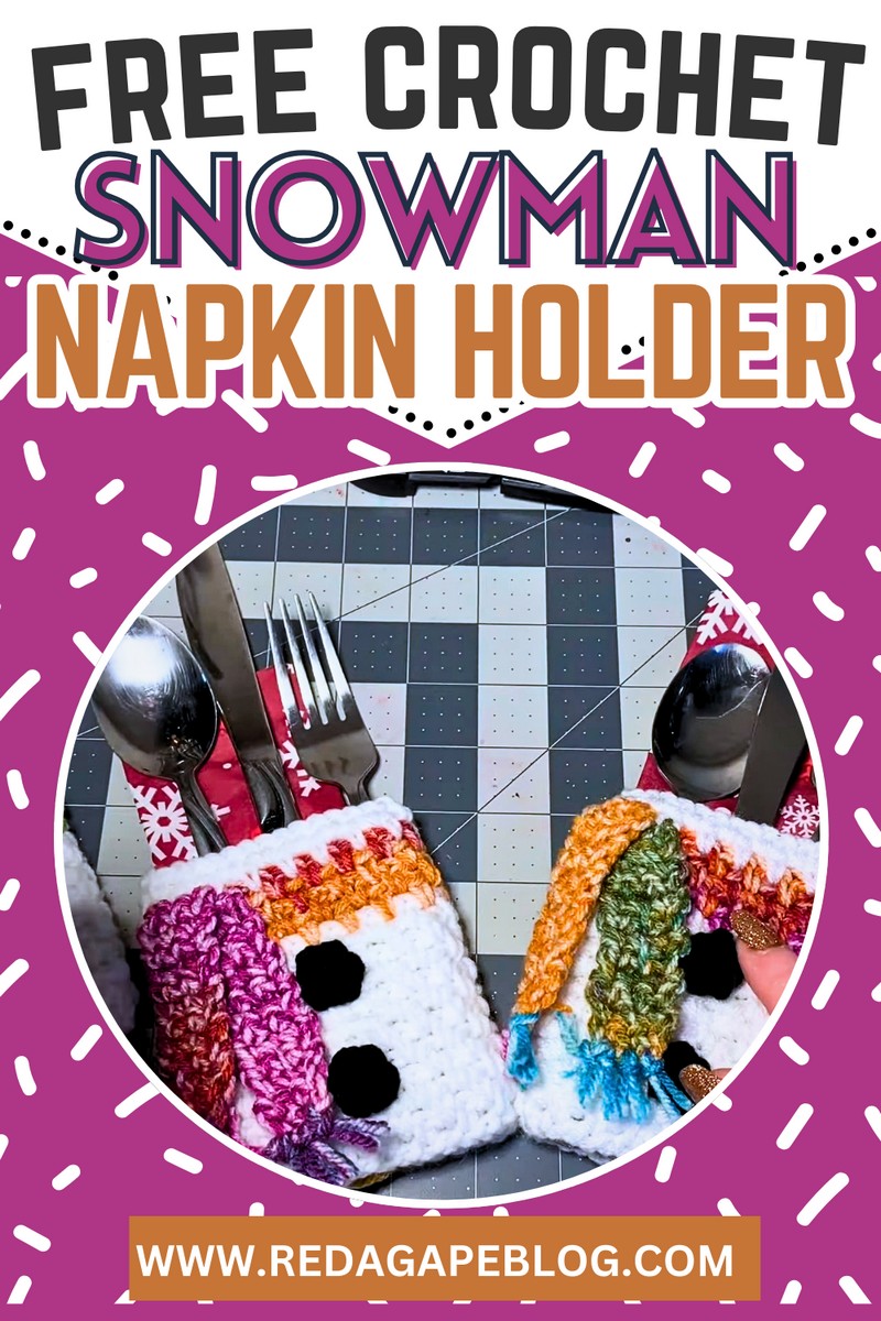 Crochet Snowman Napkin Holders