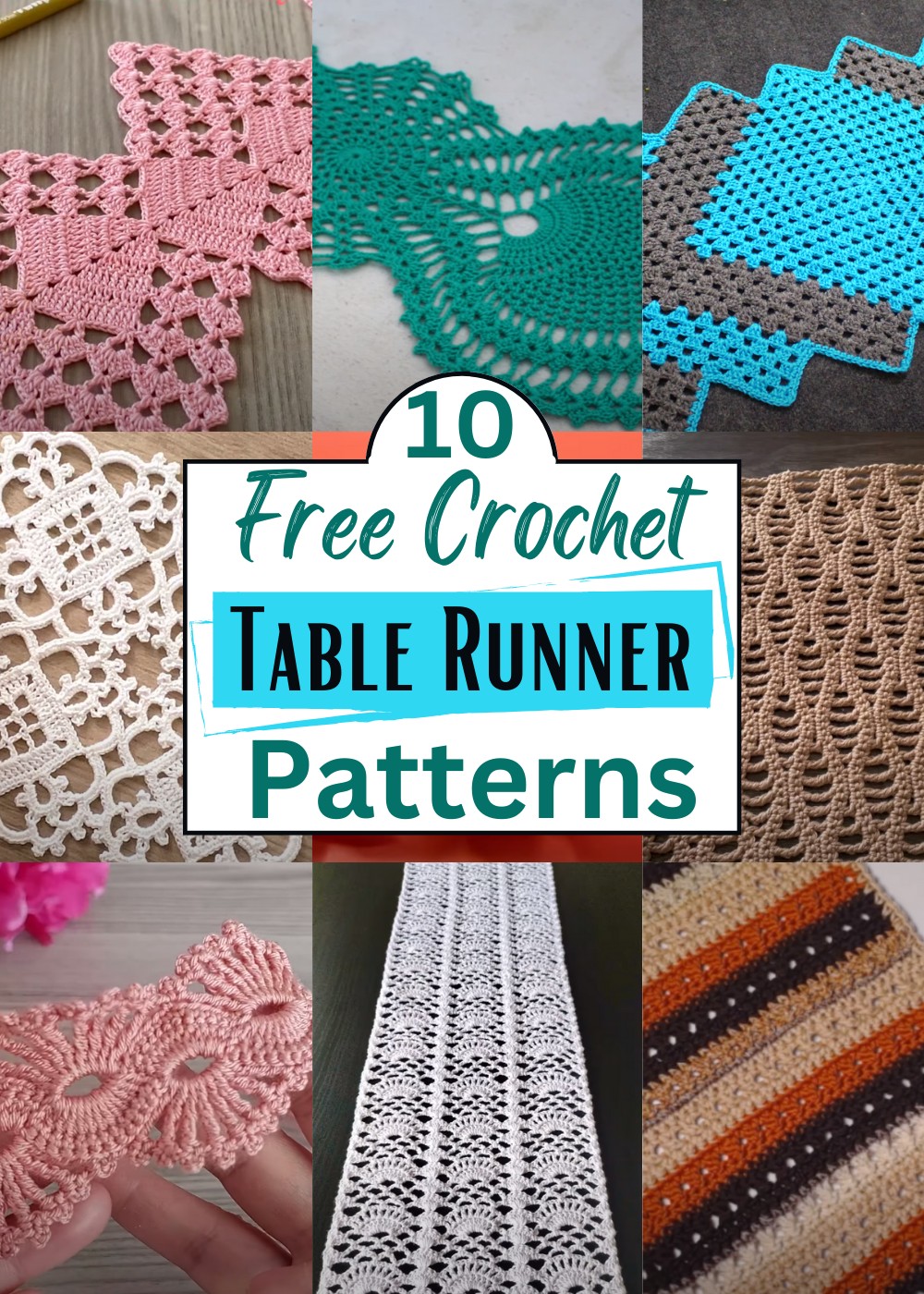 Crochet Table Runner Patterns 1