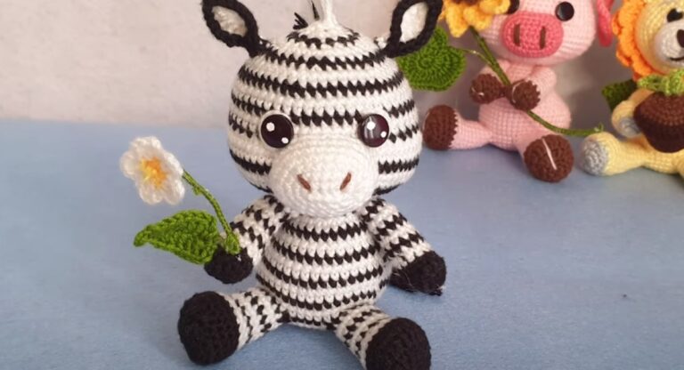 10 Crochet Zebra Patterns & Easiest Tutorials (Amigurumi)