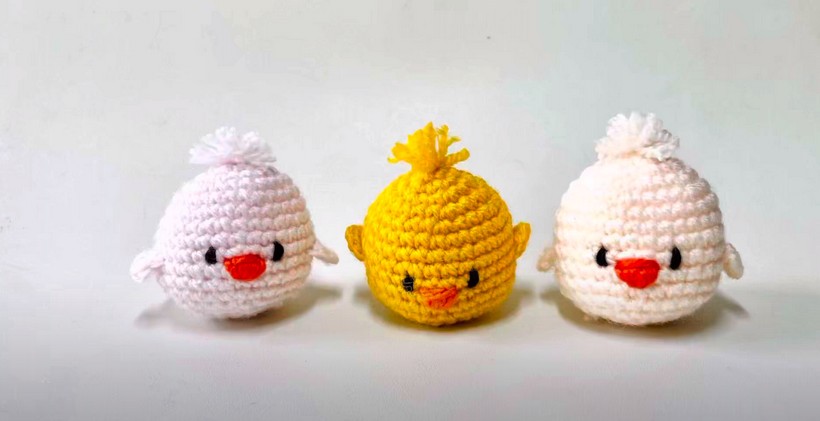 Easy Crochet Amigurumi Chick