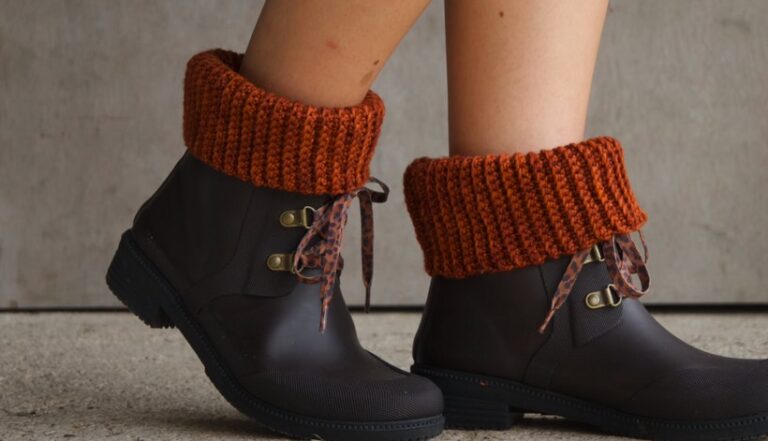 11 Easiest Crochet Boot Cuffs Patterns For All Skill Levels!