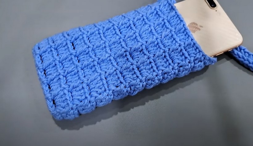 Easy Crochet Phone Bag