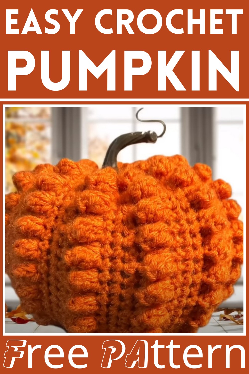 Easy Crochet Pumpkin Free Pattern