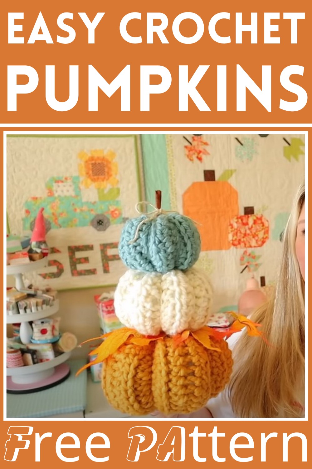Easy Crochet Pumpkins