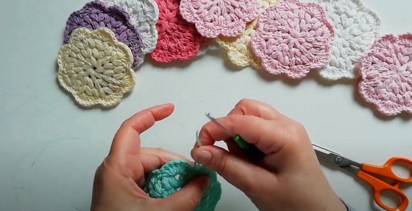 Easy Reusable Crochet Face Scrubbies