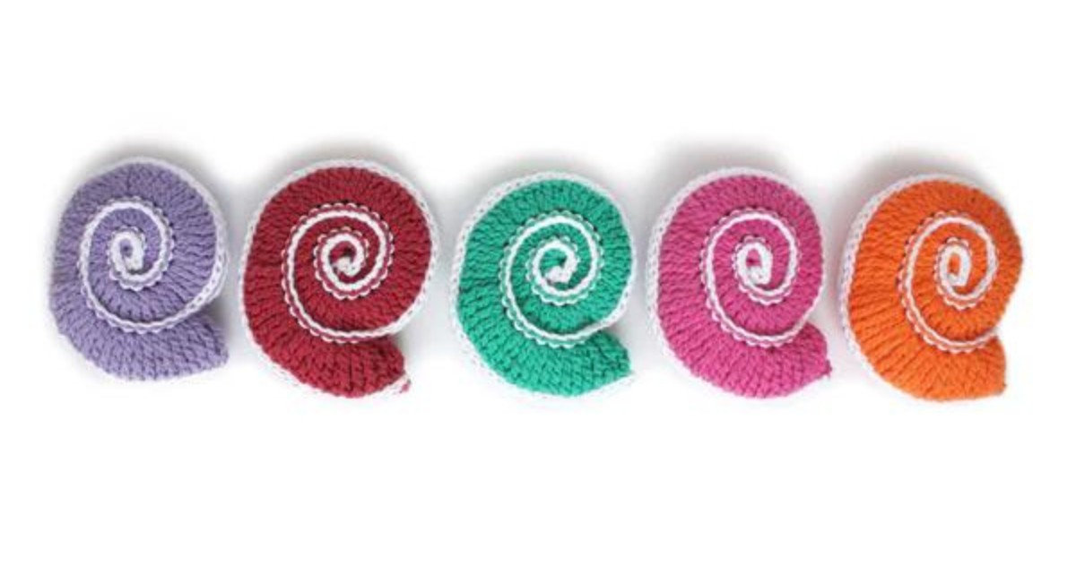 Free Spiral Crochet Patterns 1