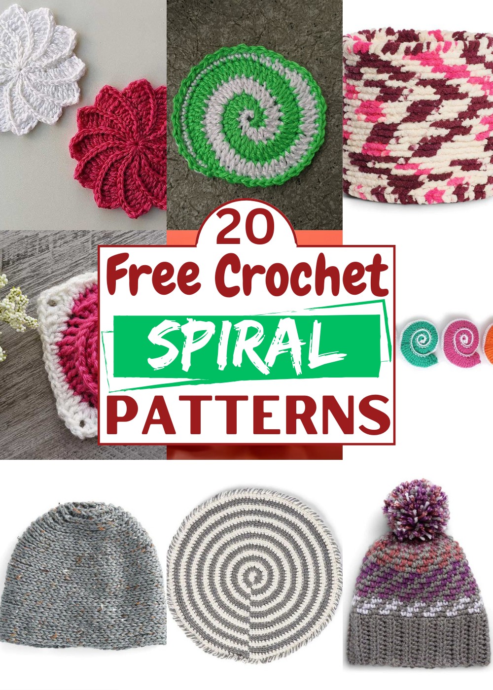 Free Spiral Crochet Patterns
