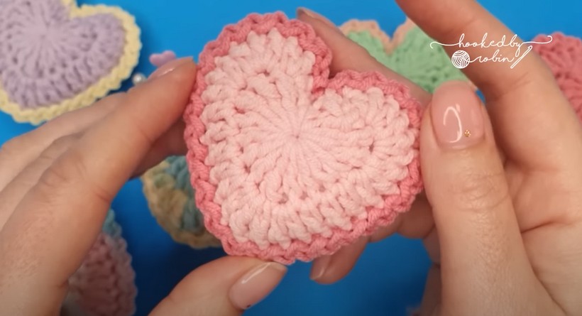 How To Crochet A Cute Padded Heart