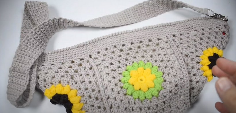 How To Crochet A Granny Square Fanny Pack