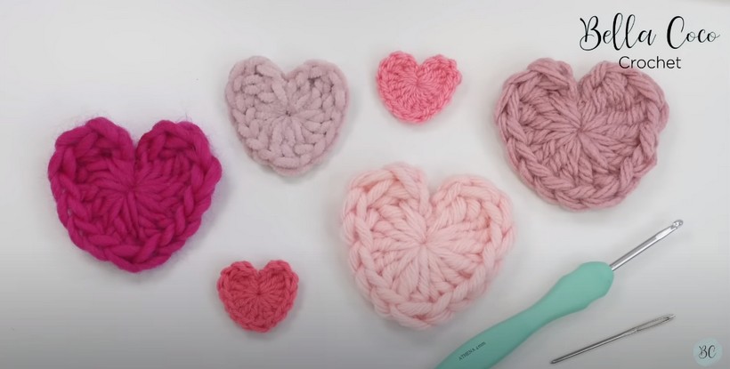 How To Crochet A Mini Heart