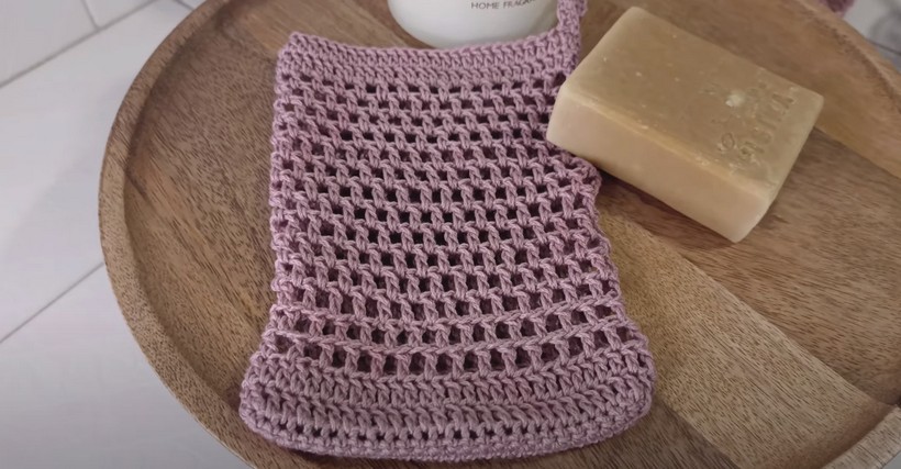 How To Crochet A Soap Bag