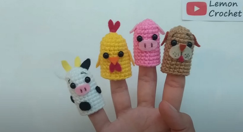 How To Crochet Finger Puppet 