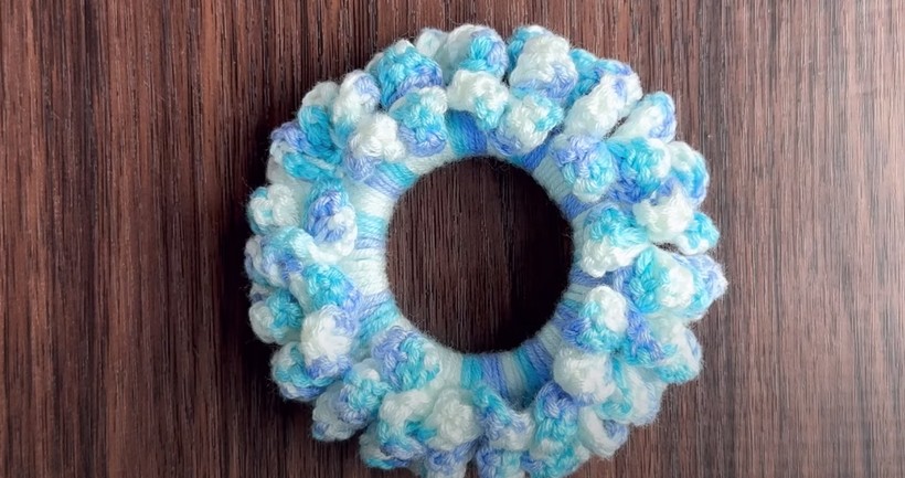 How To Crochet Scrunchies Pattern