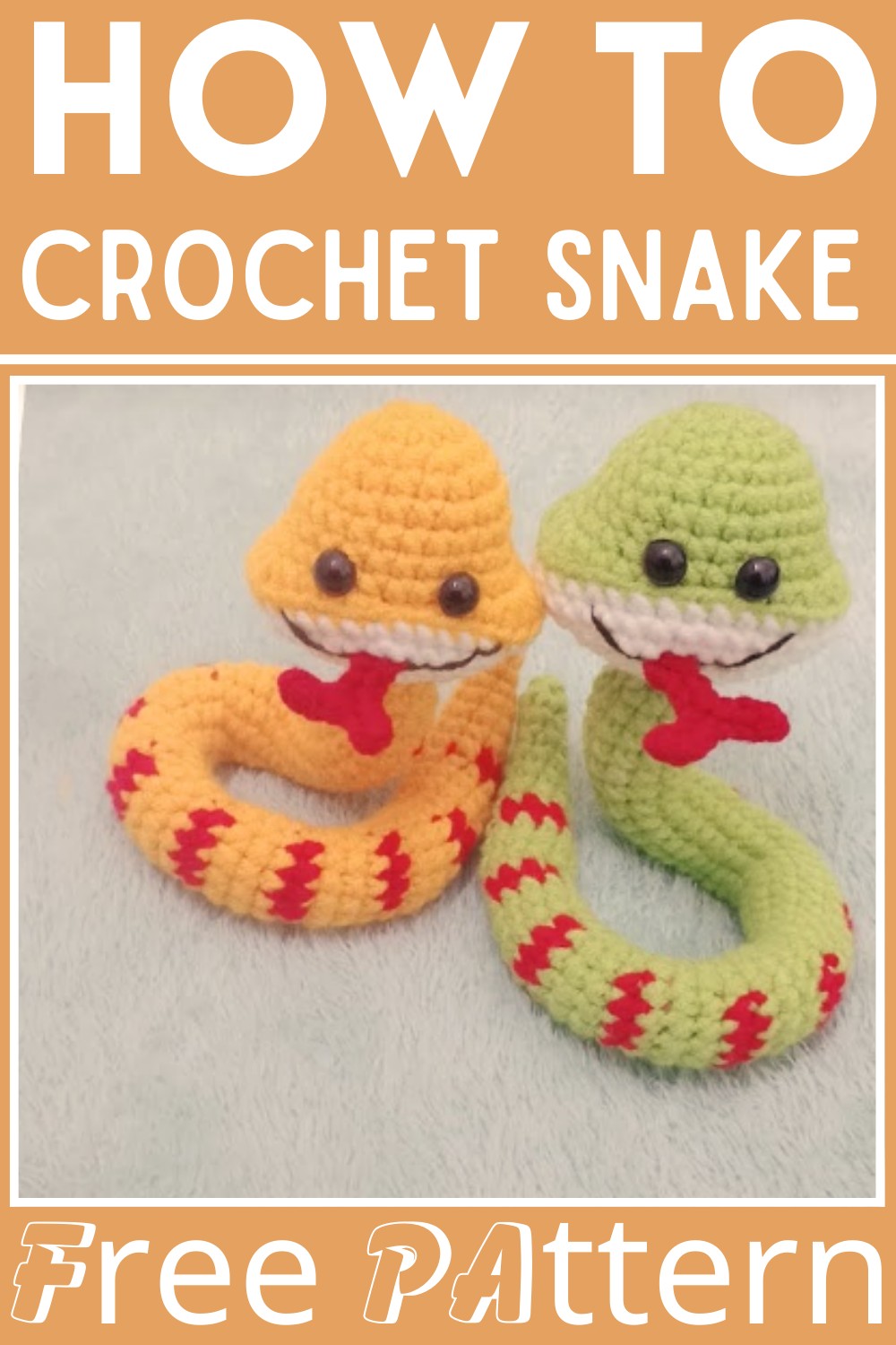 How To Crochet Snake