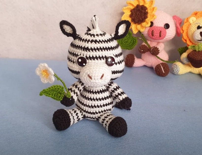 How To Crochet Zebra