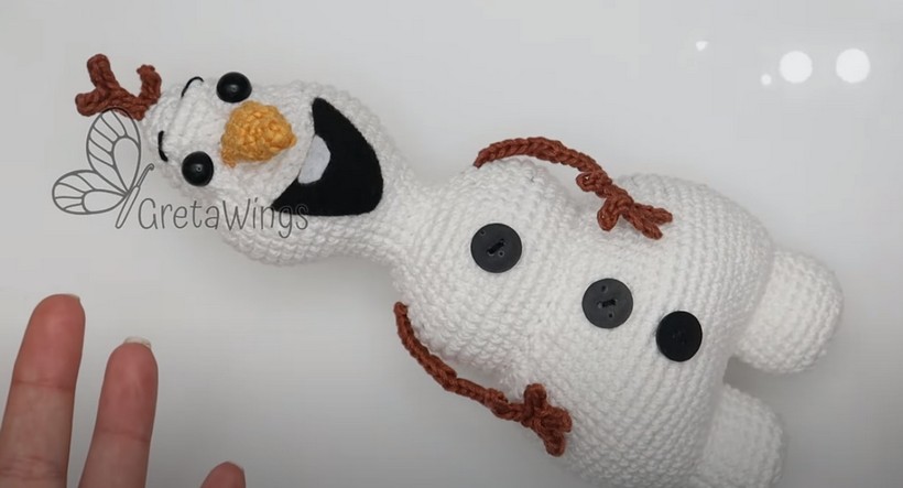 How To Make Olaf Snowman