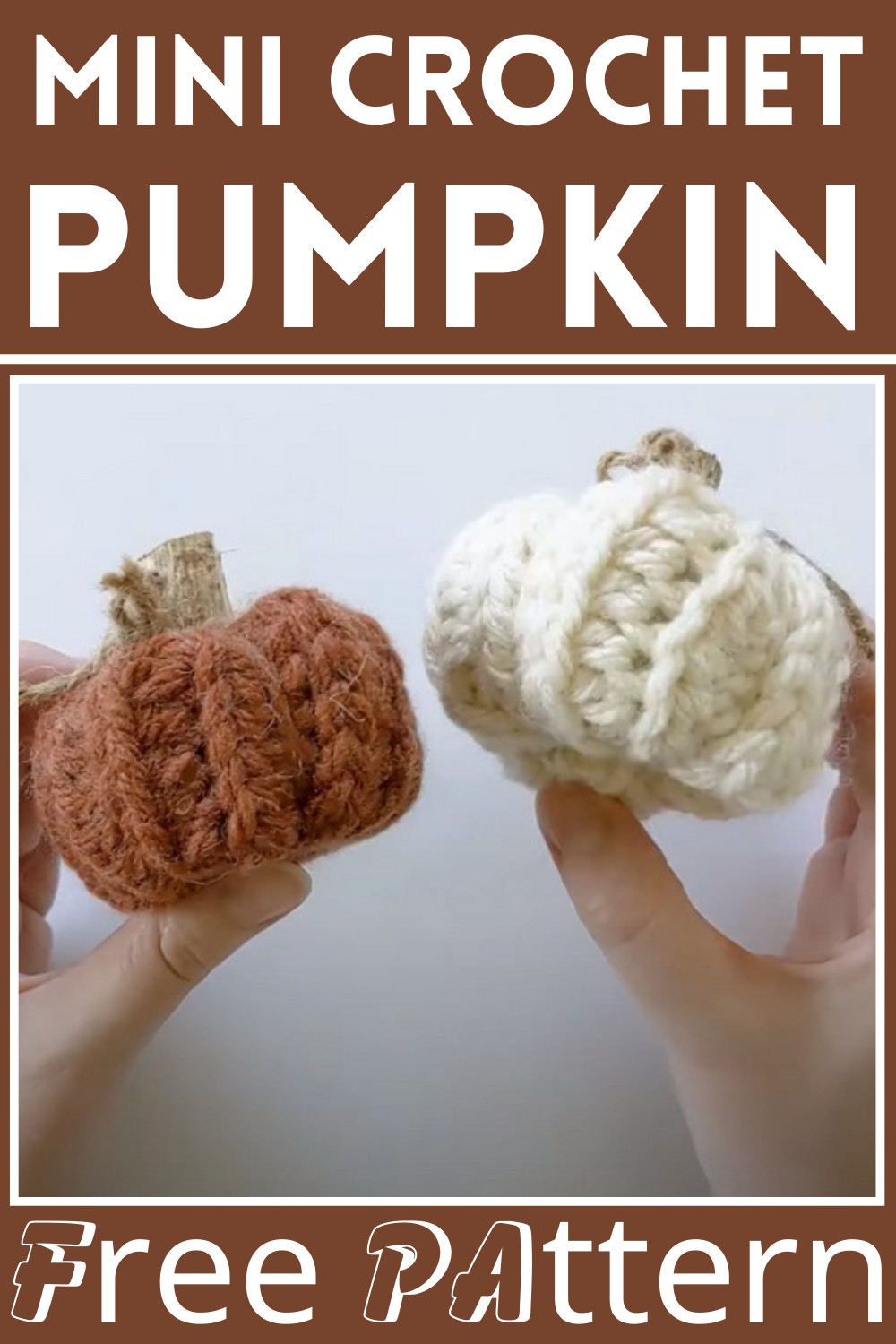 Mini Crochet Pumpkin