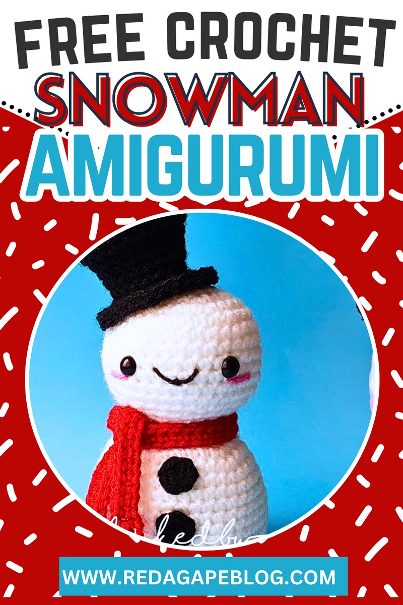 No-Sew Amigurumi Snowman