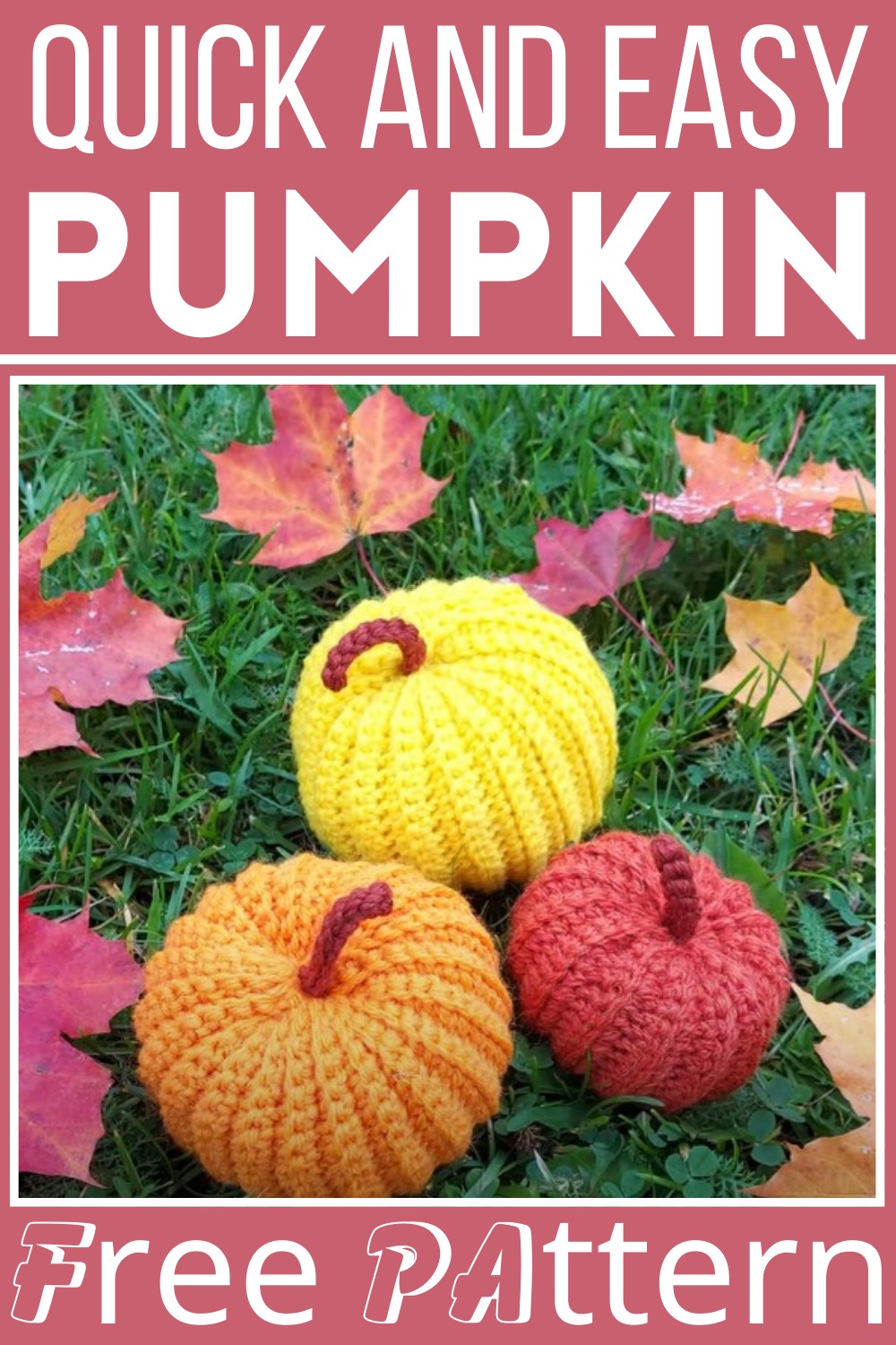 Quick And Easy Crochet Pumpkin