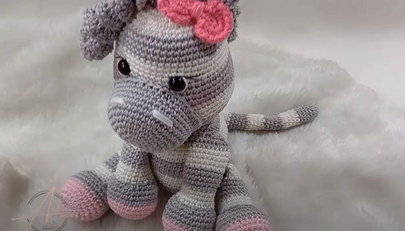 Safari Amigurumi Zebra