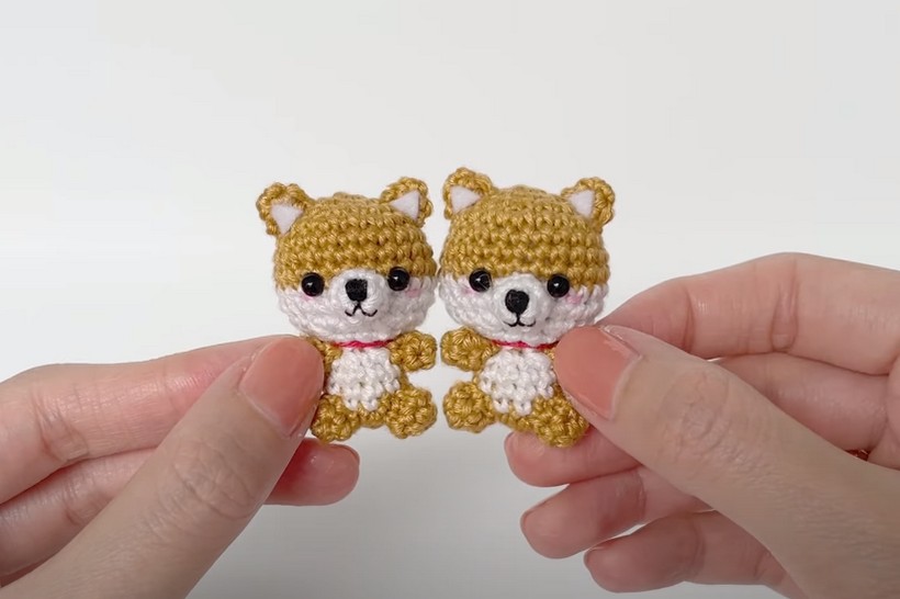 Shiba Inu Dog Amigurumi Crochet