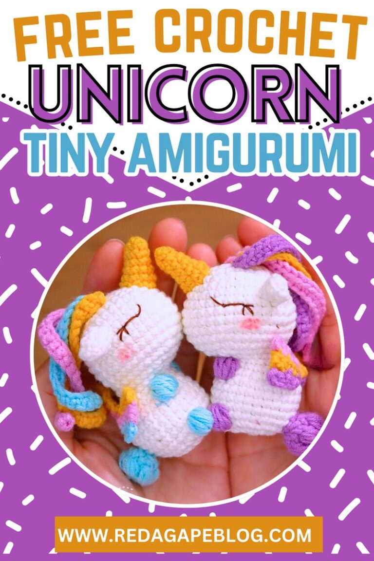 15 Crochet Unicorn Patterns For Unicorn-Based Items - Red Agape Blog
