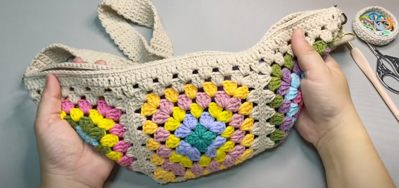 Super Easy Crochet Fanny Pack