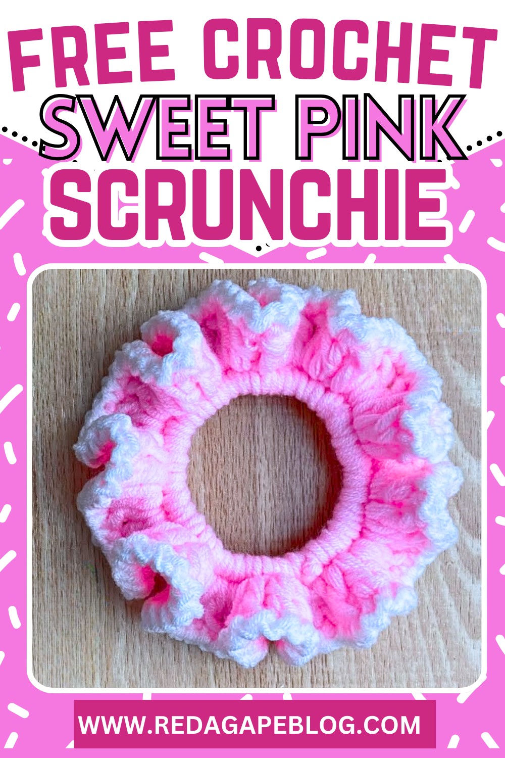 Sweet Crochet Scrunchies