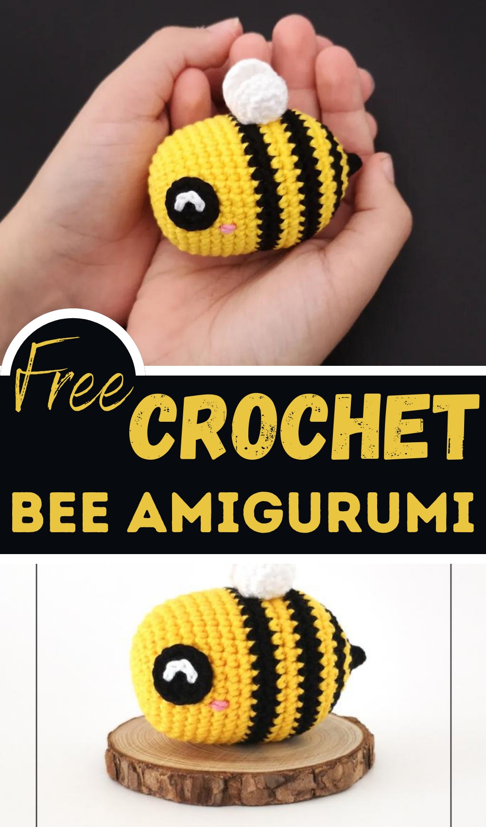 Bee Amigurumi Crochet Pattern