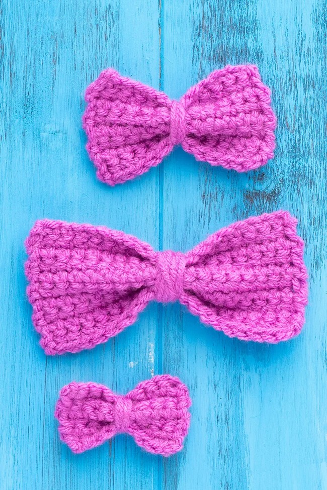 Beginner Crochet Bow Pattern